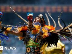 A Copa do Mundo começa no México com Shakira, artistas e fãs vibrantes