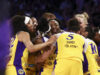 WNBA: Nneka Ogwumike atinge a campainha 3 enquanto Sparks vence Liberty