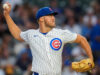 Jameson Taillon, do Cubs, sai contra o Giants na segunda entrada com lesão no tendão da coxa