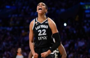 Wilson se torna o mais rápido na história da WNBA ao atingir 6.000 pontos, Aces supera Storm