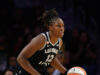 Chelsea Grey empata recorde da WNBA com nove cestas de três pontos, Aces vence Hearth