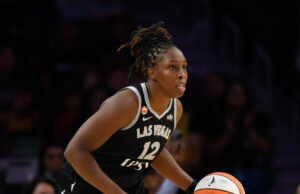 Chelsea Grey empata recorde da WNBA com nove cestas de três pontos, Aces vence Hearth