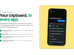 Este aplicativo de área de transferência entre dispositivos resolve o problema de copiar e colar que sempre encontro no meu Mac