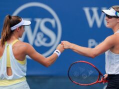 Gabriela Dabrowski, do Canadá, conquista o título de duplas femininas no Eastbourne Open