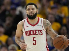 Relatório: Fred VanVleet, do Rockets, opta por um acordo de US$ 25 milhões para a próxima temporada