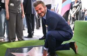 Estrela de David Beckham na Calçada da Fama de Hollywood é considerada uma ‘zombaria’ pelos críticos