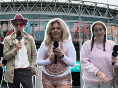 Os superfãs de Harry Types viajam 6.400 quilômetros para vê-lo em Wembley – e até fazem tatuagens do cantor