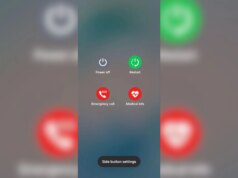Samsung One UI 9 desativará sua impressão digital sempre que você abrir o menu liga / desliga