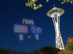 Placar da Copa do Mundo no céu: drones sobrevoarão Seattle para iluminar os resultados dos jogos