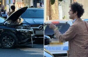 Richard Ayoade é apanhado em acidente de carro após Renault em alta velocidade atropelar mulher