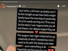 O vencedor de I am A Celeb, AngryGinge, revela que a casa de sua mãe pegou fogo