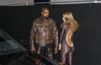 Bianca Censori mostra suas nádegas em collant transparente em noite de encontro