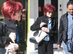 Sharon Osbourne, 73, vista pela primeira vez após hospitalização descartou homenagem a Ozzy