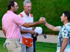 Scheffler dá uma tacada de embreagem para forçar o playoff de segunda-feira contra Hovland no Travellers Championship