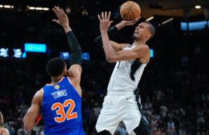 A period Wembanyama está totalmente encaminhada, mas nenhum título da NBA ainda