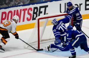 Marlies apoia Akhtyamov após tiro disparado na raspagem da Calder Cup