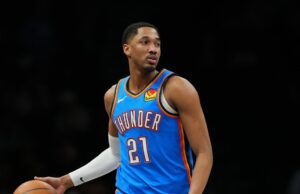 Relatório: Thunder negociando Aaron Wiggins com Hawks por duas escolhas de segunda rodada