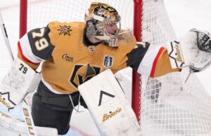 Golden Knights ficam com Hart com temporada on-line
