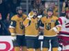 A linha principal dos Golden Knights precisa começar a dirigir o ônibus para acompanhar os furacões