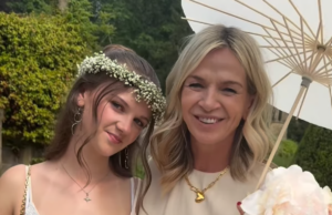 Zoe Ball se reúne com a filha Nelly depois que a adolescente foi morar com seu pai Fatboy Slim