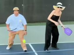 Angelina e Pax jogam Pickleball; Shiloh vira líder de torcida – ASSISTA