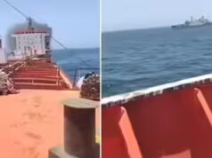 Avião de guerra dos EUA ataca e incapacita petroleiro perto de Omã; tripulação de 24 índios evacuada