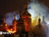 Ataques russos matam nove na Ucrânia e danificam catedral histórica, dizem autoridades