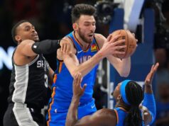 Thunder, um dia após a eliminação nos playoffs, reafirma a fé em Chet Holmgren