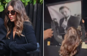 Chloe Lewis beija retrato de Jake Corridor após funeral: ‘Eu te amarei para sempre’
