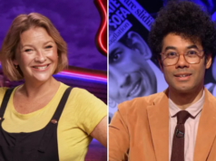 A vencedora do Taskmaster, Joanna Web page, está no canto de Richard Ayoade para a 22ª série