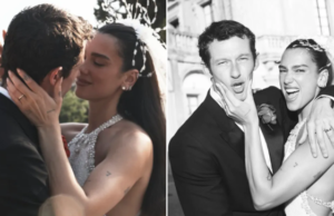 Dua Lipa compartilha as primeiras fotos do casamento de £ 1.500.000 com Callum Turner