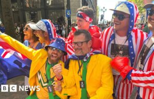 Assista: Torcedores da Copa do Mundo reagem à vitória dos EUA sobre a Austrália e chegam às oitavas de remaining