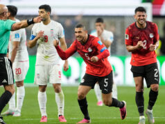 O Irã foi eliminado por pouco da tumultuada Copa do Mundo com o gol da Áustria no último segundo