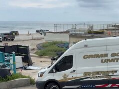 Trabalhador de pedágio de praia da Flórida é morto após motorista bater na estrutura antes de ficar preso na areia, diz o xerife