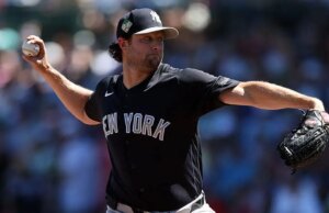 Os Yankees recorrem a Gerrit Cole contra os Tigres em dificuldades, já que o cronograma de retorno de Aaron Decide permanece incerto