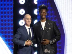 Washington Wizards seleciona AJ Dybantsa como número 1 geral no Draft da NBA de 2026