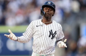 Jazz Chisholm joga 2B com um Blow Pop na boca, um ex-arremessador da MLB está absolutamente louco e Texas MEAT