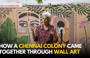 Assista: Como um bairro de Chennai se uniu por meio da arte nas paredes