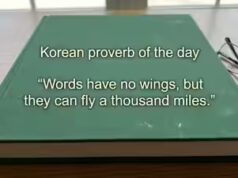 Provérbio coreano do dia: "As palavras não têm asas, mas podem voar milhares de quilômetros." – por que vale a pena pensar antes de falar