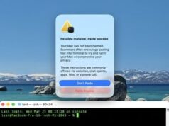 Apple detalha aviso anti-scam de terminal no macOS