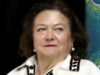 Conheça Gina Rinehart: a mulher mais rica da Austrália que acaba de investir US$ 1,4 bilhão na SpaceX de Elon Musk