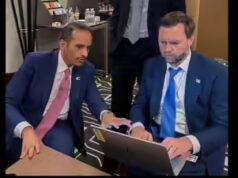 O VP não tem login próprio? Detalhe estranho da foto de JD Vance-Jared Kushner desperta preocupações