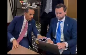 O VP não tem login próprio? Detalhe estranho da foto de JD Vance-Jared Kushner desperta preocupações