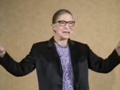 Citação do dia da juíza da Suprema Corte dos EUA, Ruth Bader Ginsburg: "Lute pelas coisas que você gosta, mas…"