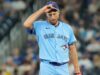 A temporada de Scherzer foi interrompida novamente com o retorno da disputa de arremessos dos Blue Jays