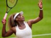 A lenda do tênis Serena Williams fará o retorno de simples em Wimbledon
