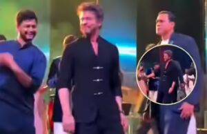 SRK dança na festa pré-casamento da filha de Supriya Sule: Vídeo