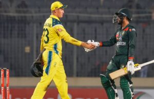 Austrália sofre derrota na série ODI para Bangladesh após colapso de rebatidas