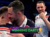 A Inglaterra derrotou a Escócia e garantiu vaga na last da Copa do Mundo de Dardos!