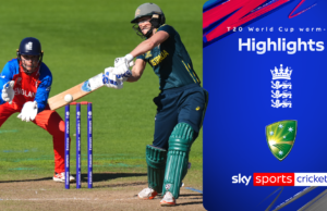 Inglaterra cai para derrota por cinco postigos contra a Austrália